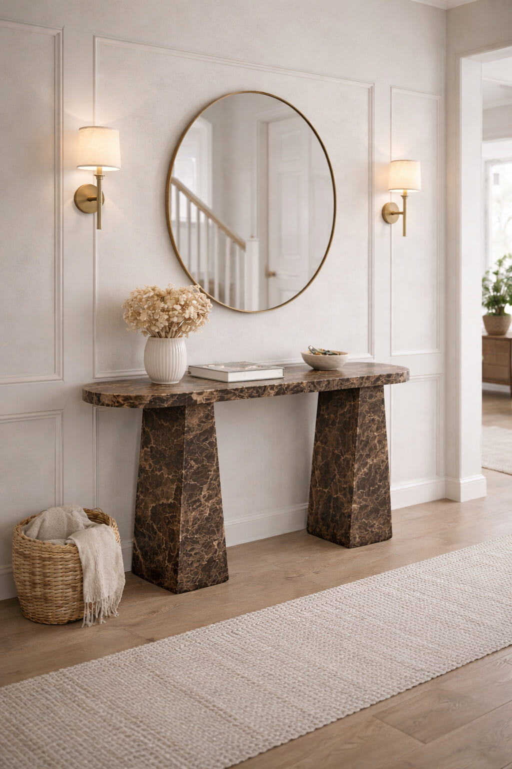 sidobord avlastningsbord i marmor